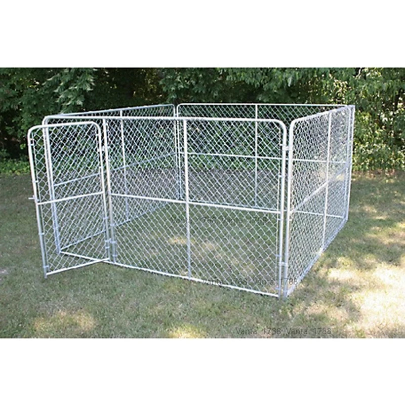 Dog Kennel 10x10x6  Best Sellers Heavy    Welded Large Outdoor Dog Kennel