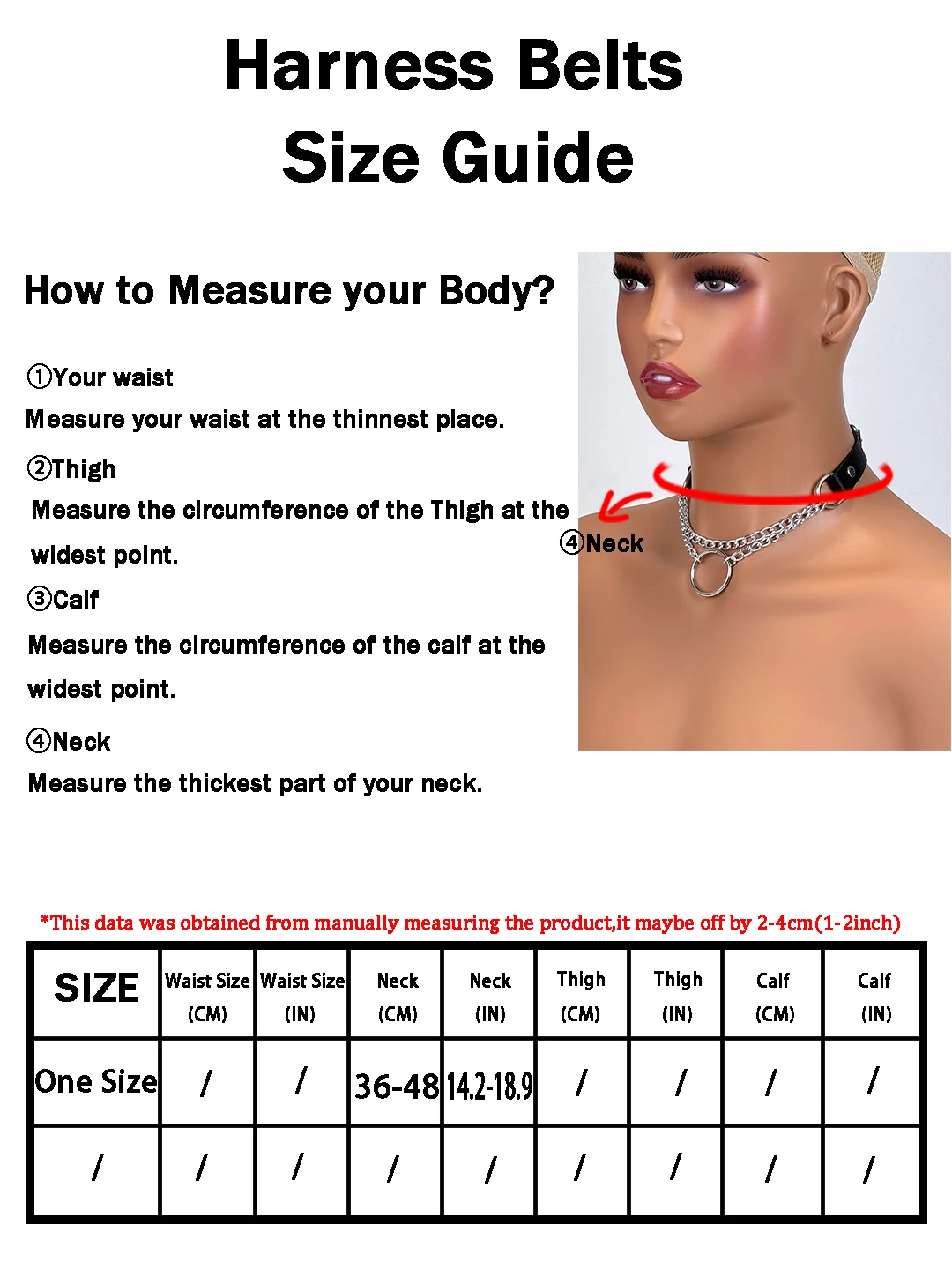 Sexy Bondage Lingerie Sexy Leather Collar Harness Woman Erotic Leather Neck Harness Fetish Wear Women Neck Accessorie view 6