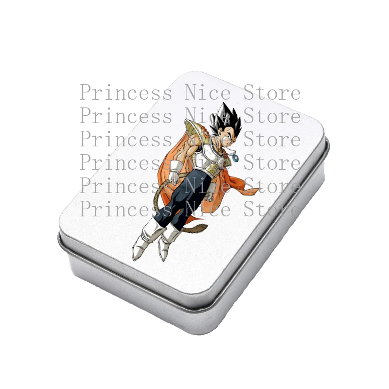 صندوق تخزين Son Goku، صندوق تخزين كرتوني رائع، حافظة حماية رائعة، مشابك شعر رائعة، صندوق تغليف للطلاب، هدية