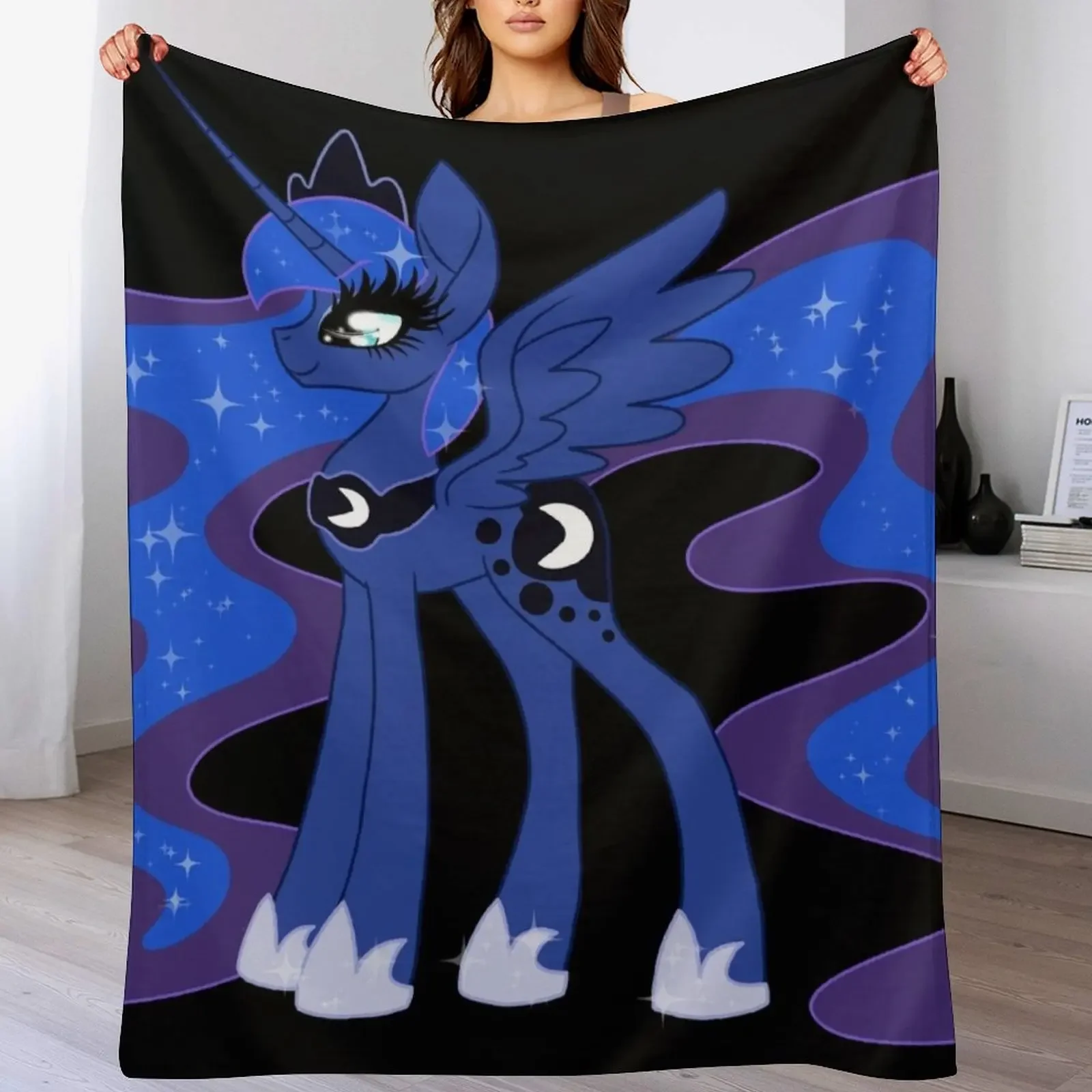 MLP Luna Throw Blanket christmas decoration Baby Blankets