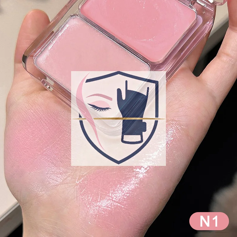 DIKALU ウォーターライトブラッシュクリーム 長持ち 防水 チークティント フェイスコントゥアリングメイク ミルクティーカラー 保湿