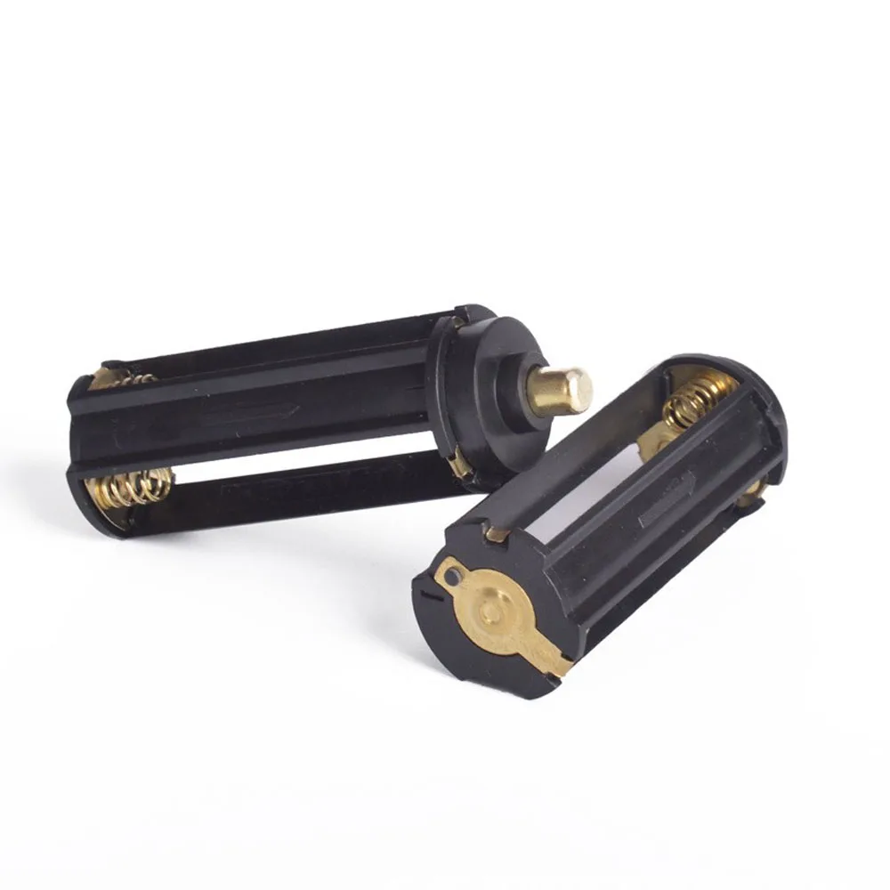 Hoge Kwaliteit 3 * Aaa Droge Batterij Rack Armatuur Draagbare Batterij Houder Case Plastic Opbergdoos Led Zaklamp Accu Box