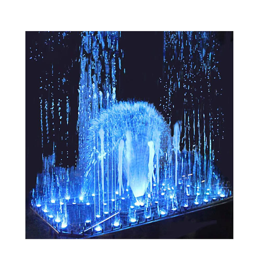 Water Dancing Featuring Music Fountain Home Outdoor Stainless Steel Durable Water Feature Decorative Dancing Fountain