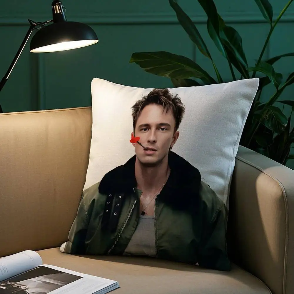 غطاء وسادة D-Drews Starkey غطاء وسادة قطيفة مريح مطبوع على الوجهين - هدية منزلية لديكور غرفة النوم