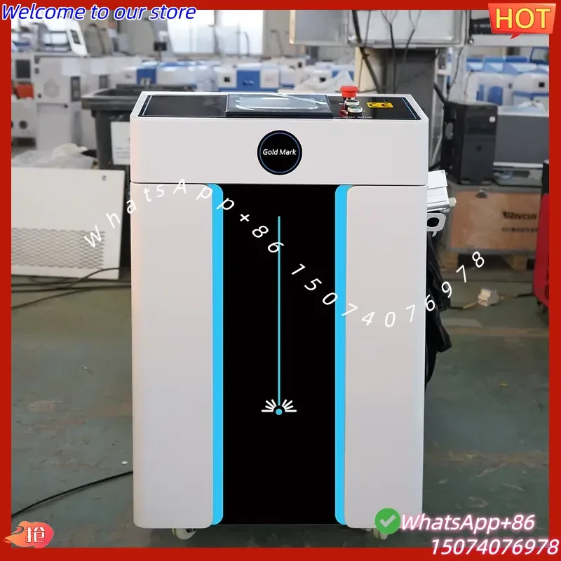 2026 LM 1500W Continuous Cleaning Machine Portable Fibre Cleaner Easy Operate Cleaning Stainless Steel