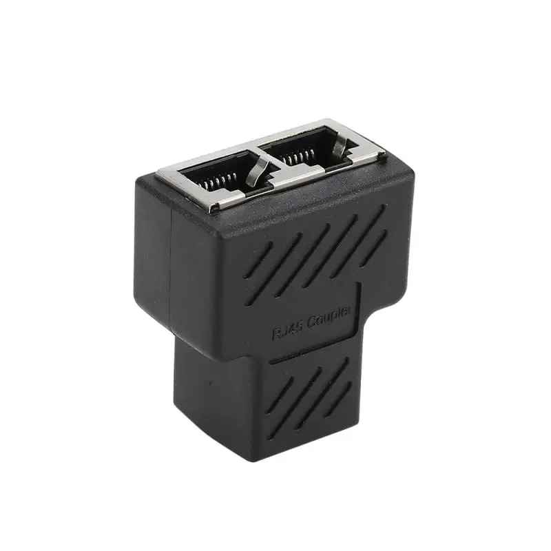 1 do 2 sposobów złącze sieciowe RJ45 Ethernet LAN Core standardowe gniazdo typu Jack kabel komputerowy Adapter RJ45Network Splitter Eight