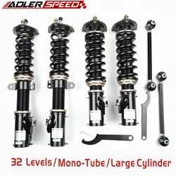 ADLERSPEED 32 Level Damper Adjust Coilovers Lowering Kit For Nissan Sentra B13 1991-94