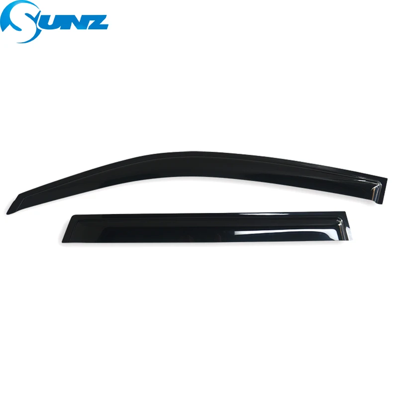 Window Deflector Visor For Mitsubishi Outlander 2002 2003 2004 2005 2006 Black Rain Sun Guard Vent Wind Shield Window Visor SUNZ