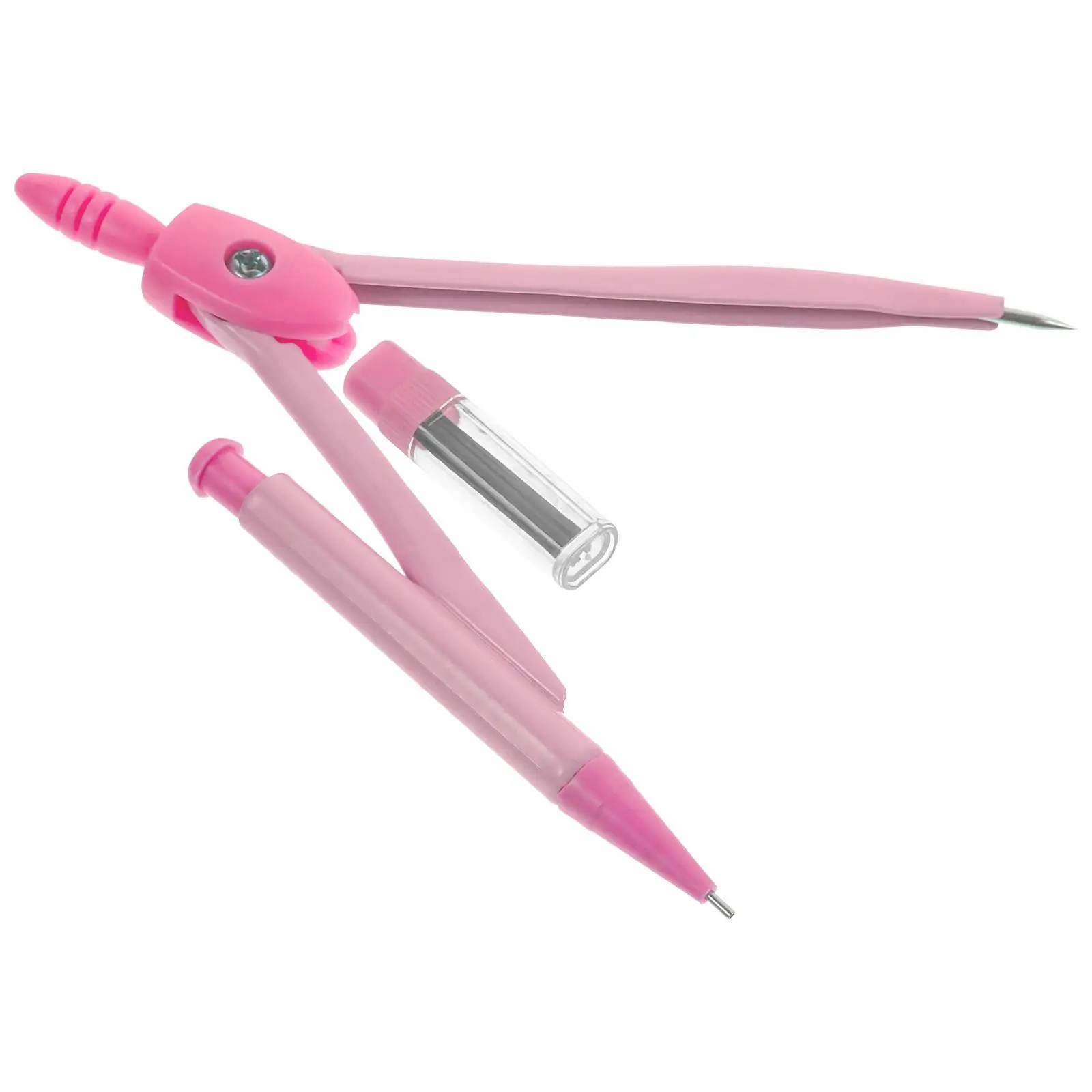 Math Compasses Drawing Circles Tool Drafting Kit Metal Stationery Circle Tool Student Carpenter Teacher Use Sturdy