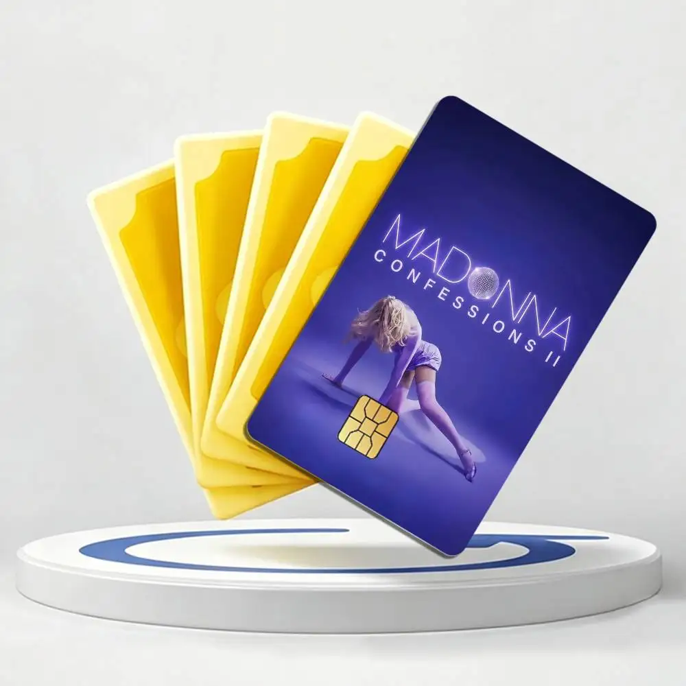 POP-Queen M-Madonna Confessions Card Stickers for Bank Access Protective Waterproof Film Cover Sticker Gift