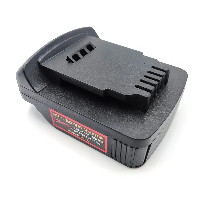 NEW-MTB18 Battery Convertor Adapter For Metabo 18V Lithium Battery To For Dewalt 18V/20V Lithium Battery Tool Converter