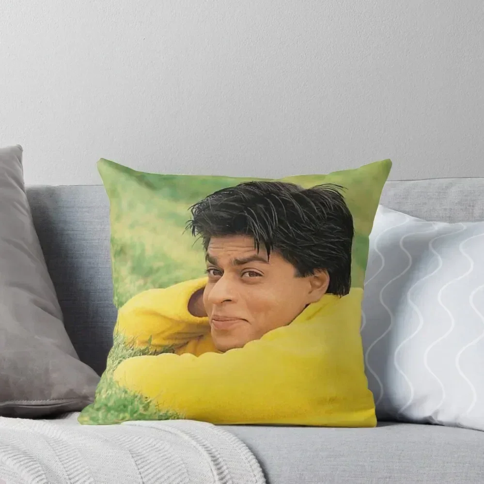 

shahrukh khan Throw Pillow christmas ornaments 2025 pillows decor home covers for pillows Cushions Cover pillow