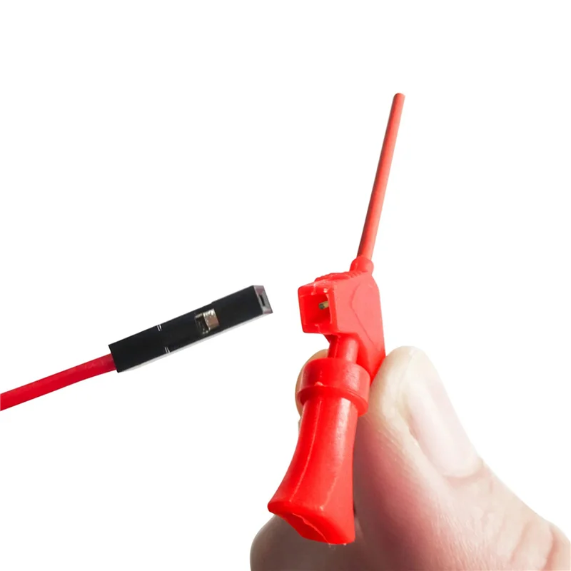 B60A P5003 20Pcs SMD IC Test Hook Clip Mini Grabbers For Jumper Wire DIY Breadboard Oscilloscope Logic Analyzer