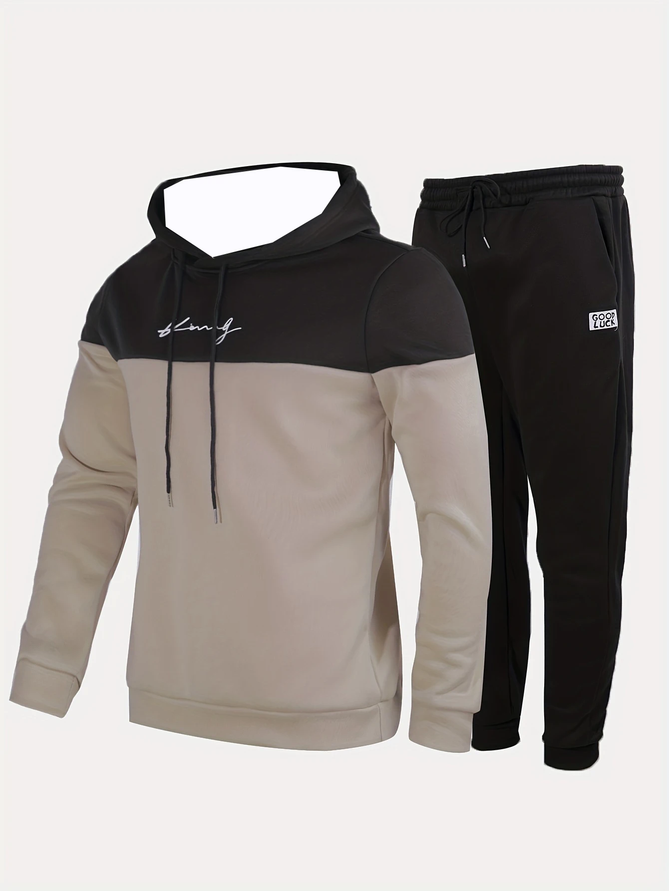 

2025-26 autumn/winter Y2K hooded sports suit casual men's new popular and best-selling fashion sports two-piece set