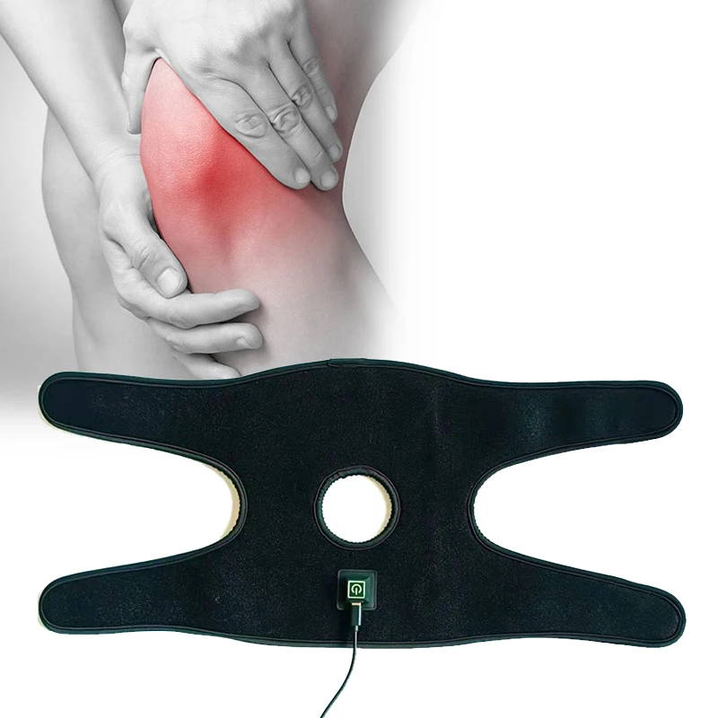 

LED Physiotherapy Knee Pads Home Knee Near-infrared Hot Compress Physiotherapy Instrument Knee Pads Home Comfort
