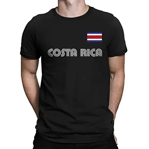 Apparel Costa Rica Soccer Jersey Men's T-Shirt manga vintage anime clothes oversized t shirt men clothing mens designer outfits.