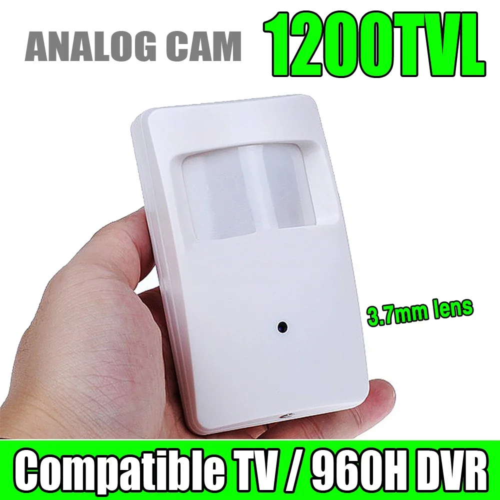 Hidden Cone Security Cctv Mini Camera Hd 1200TVL Indoor Compatible Analog Cvbs Room Tv Monitoring Probe Special Conceal Bracket