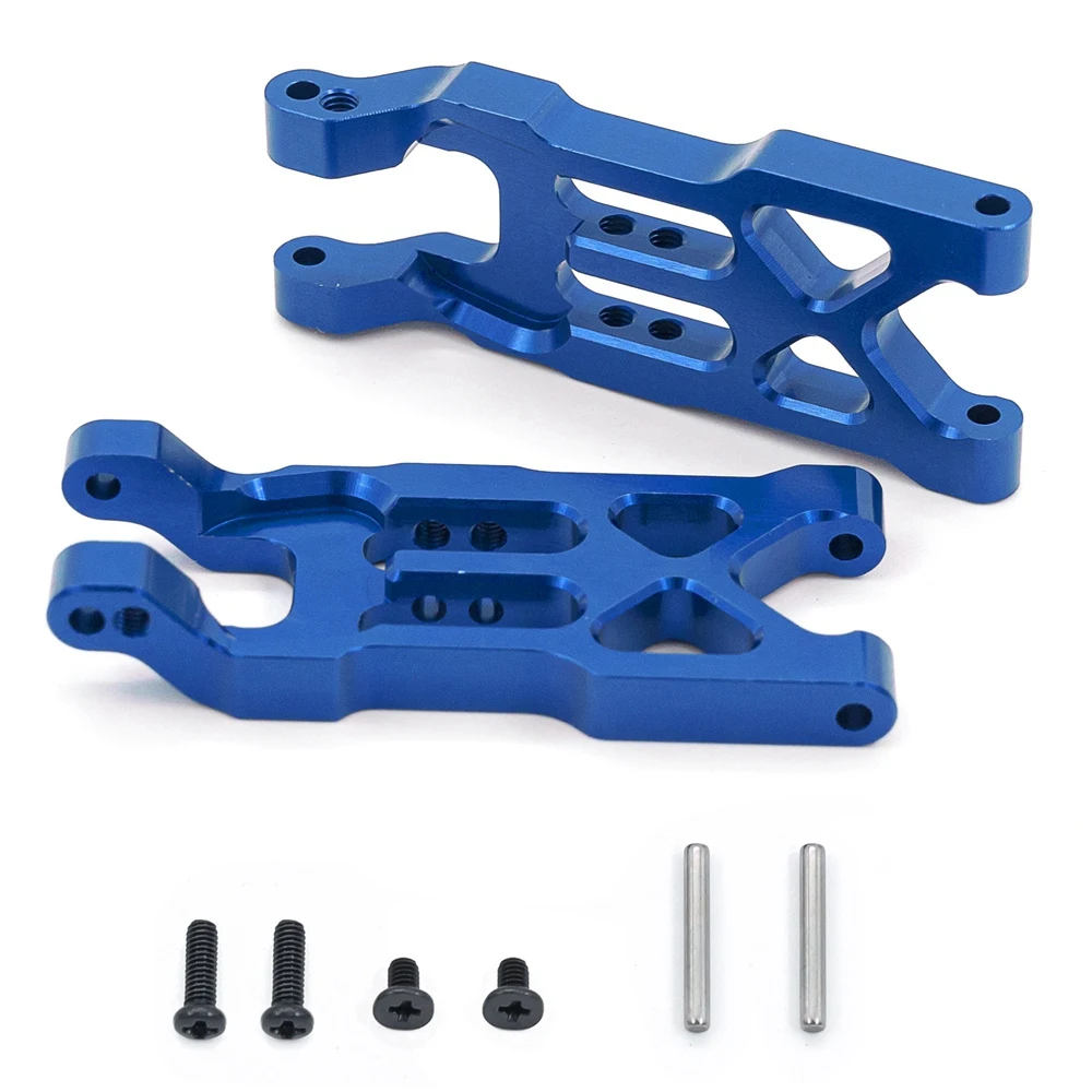 Metal Upgrade Parts Kit Swing Arm Steering Cup for Haiboxing HBX 18856 18857 18858 18859 18859A 18859E 1/18 RC Car,Blue