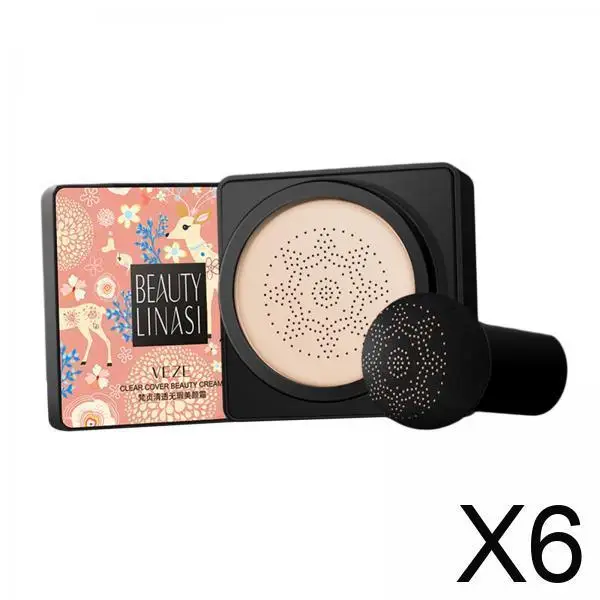 Verhelderende gezichtsmake-up Luchtkussen BB Cream Matte Concealer Waterproof Foundation voor een gladde huidafwerking