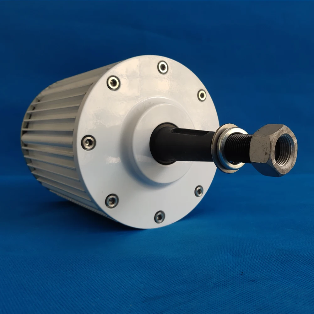 Imagem -02 - Gerador de Ímã Permanente ca Trifásica para Turbina Eólica Turbina de Água Baixa Velocidade 500rpm 20kw 50kw 100kw 96v 220v 380v Entrega Rápida