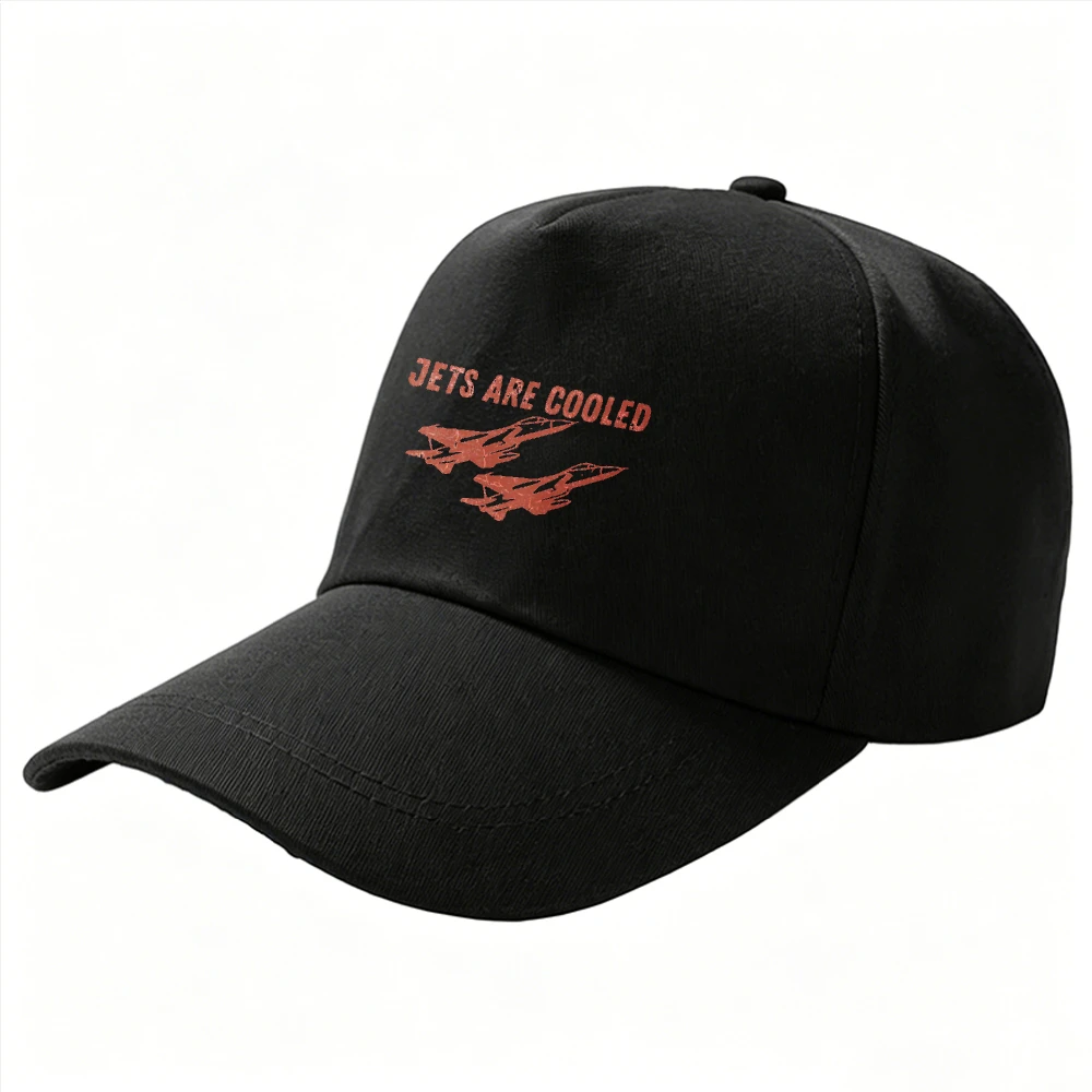 Adjustable Cotton Baseball Cap Jets Are Cooled Fighter Jet Distressed Red Print Dad Hat Men Outdoor Sun Protection Snapback Cap