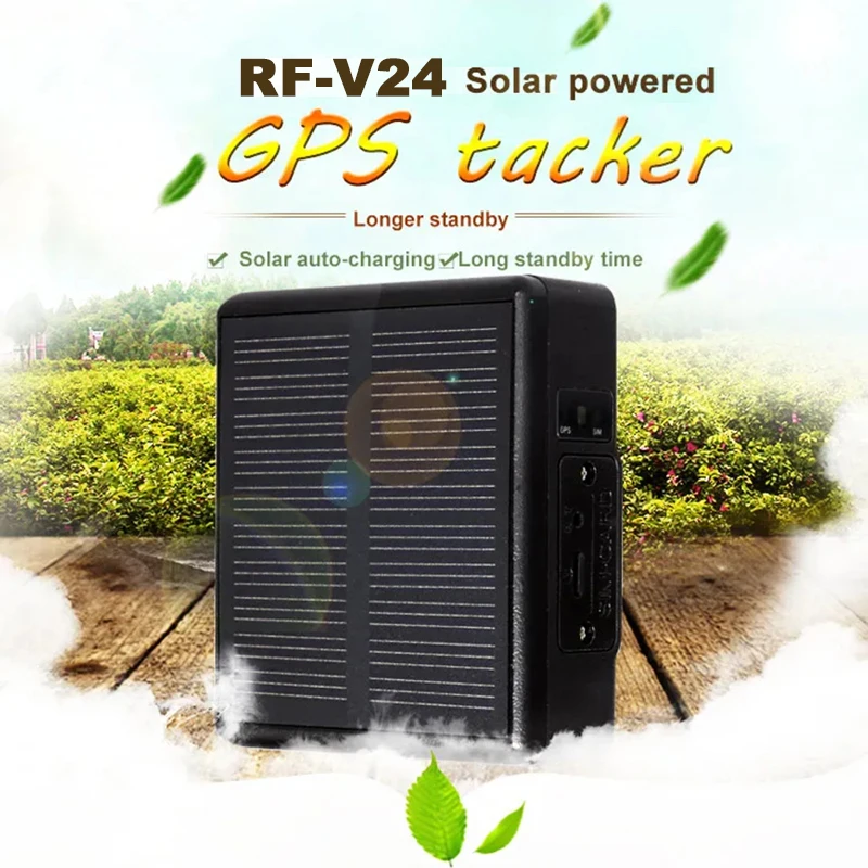 

RF-V24 4G FDD Solar Power GPS Tracker GPRS Locator 4000mAh Anti-lost Anti-thief Dog Sheep Cow Horse Big Animal Tracking Device