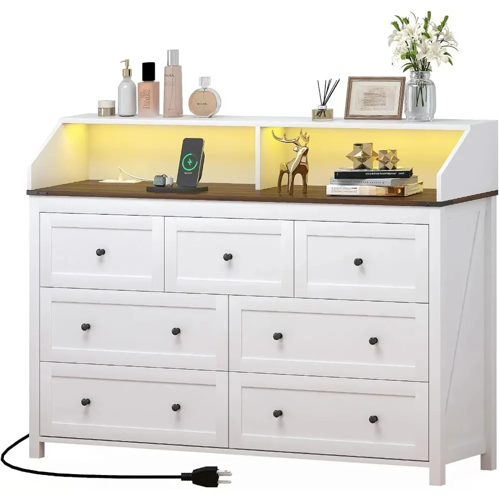 Led Dresser With Ch…