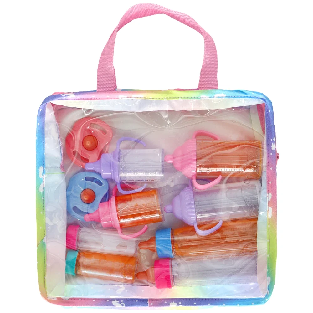 Sac à dos de transport pour poupées de 43cm pour fille, accessoires de 18 pouces