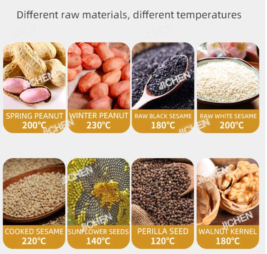 Prensa de aceite inteligente JC JC, máquina automática de extracción de aceite frío y caliente de acero inoxidable para el hogar, Control de temperatura, aceite de sésamo P