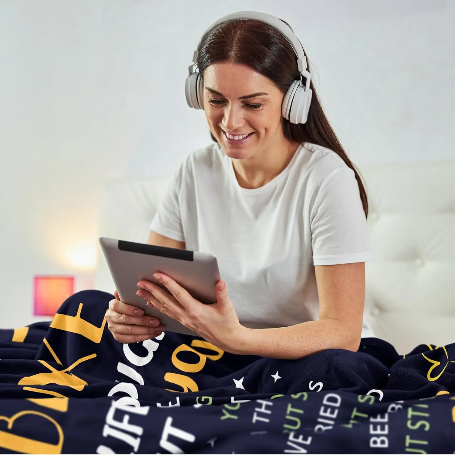 احصل على هدايا جيدة للنساء، بطانية هدايا الانتعاش الجراحي مقاس 50 × 60 بوصة، يجب أن تمتلك العلاج الكيميائي للنساء، احصل على جيدًا قريبًا بعد الجراحة