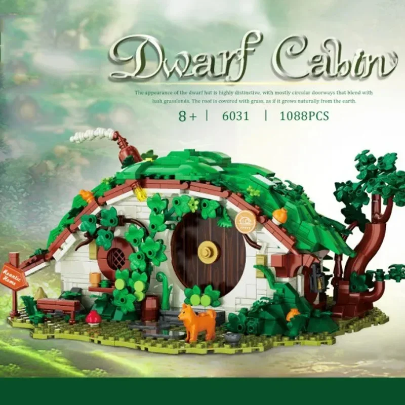 6031 Dwarf Home Collection level Model Children's Male and Female Puzzle Assembly Building Blocks Toy Birthday Gift