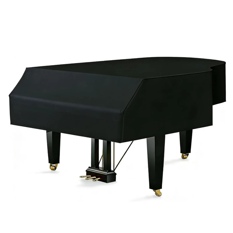 

Grand Piano Cover Leather Quality Material Dustproof Waterproof, Moisture-Proof Claw-Proof Grand Piano Protection Full Cover