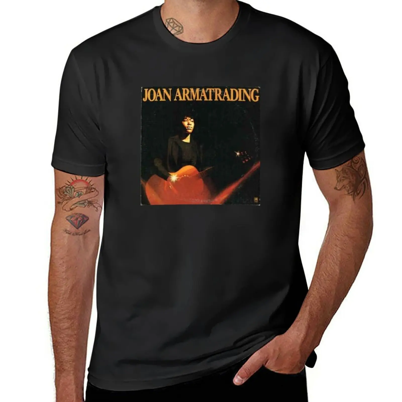 

Joan armatrading T-Shirt plain summer tops korean fashion graphics mens cotton t shirts