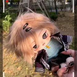 Mikey 20cm Cotton Dress-up Doll COS Anime Tokyo Revenger Manjirou Sano Cartoon Stuffed Plush Toys Replaceable Plush Doll Gifts