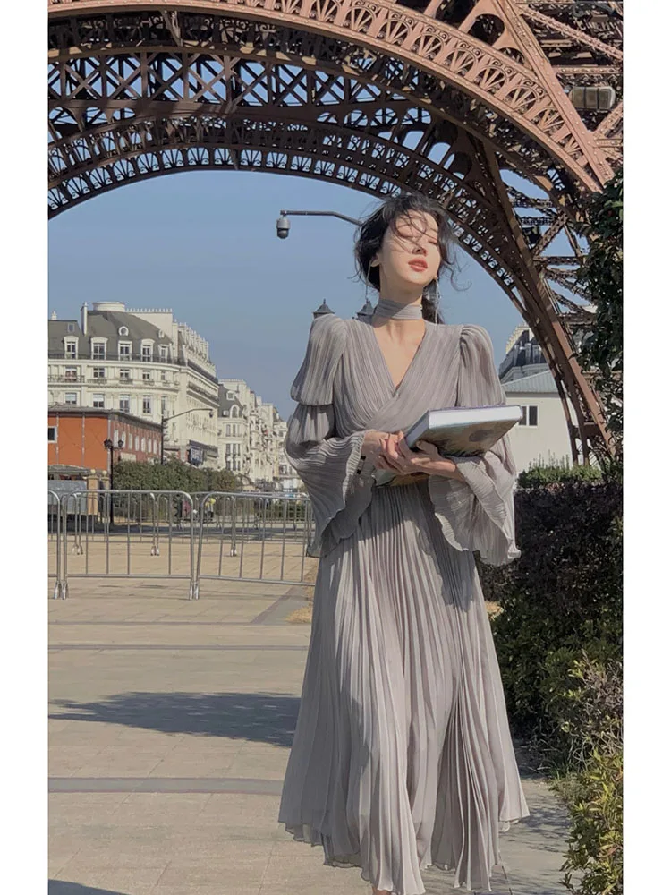 Ele Godd Sle Suit Set Beautiful Dr Two Piece Set Faionable Autumn Workwear for Women M Mature Lady Look