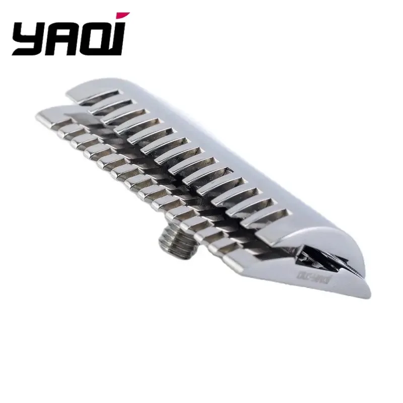 

Yaqi Polished 316 Stainless Steel Safety Razor Head - Mellon Finish