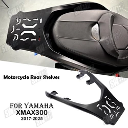 Motorcycle Aluminum Alloy Rear Cargo Luggage Rack Compatible With Yamaha XMAX300 2017-2025 xtended Carrier Tail Box Bracket