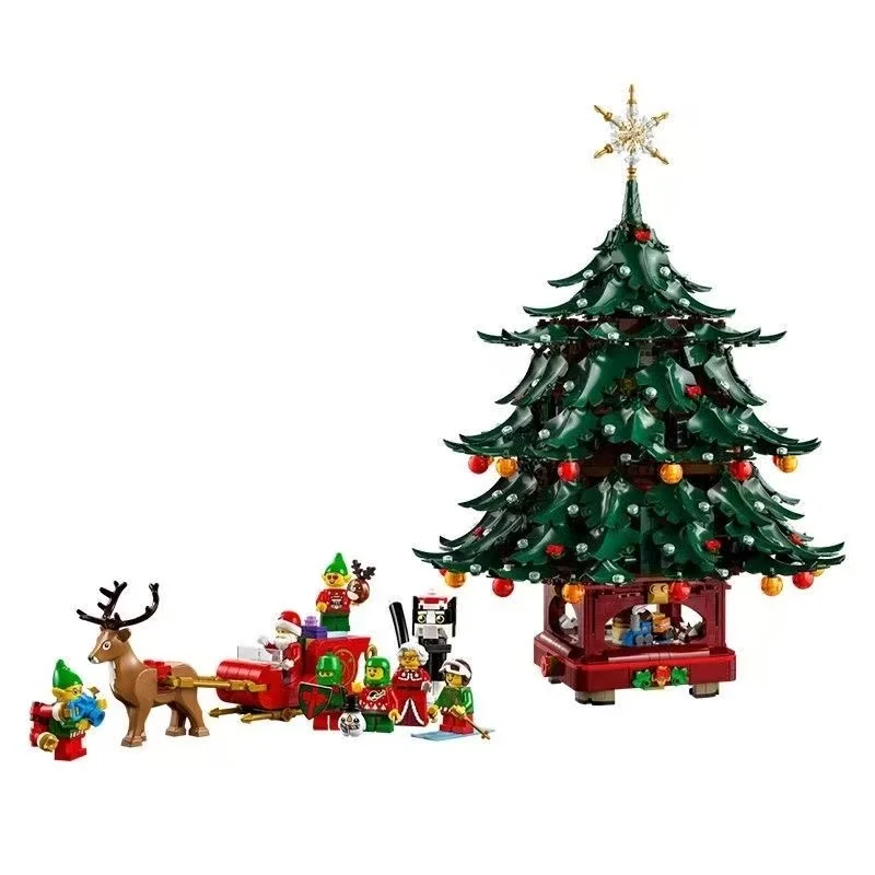 Новый совместимый 41843, рождественское украшение для семейной елки, строительные блоки, модель, строительные кирпичи, игрушки «сделай сам» для детей, подарки на день рождения - Blocks on AliExpress
