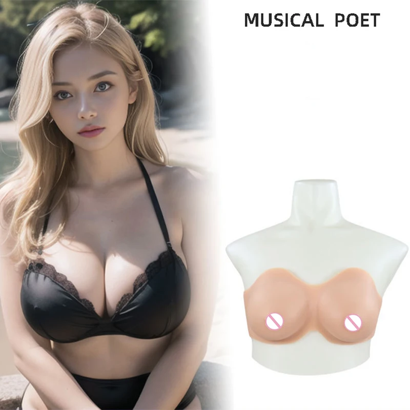 

Chastity Shemale Силиконовая Поддельная Грудь Сексуальная Косплей Коллекция C/D Чашка Сисси Феминизация Тело