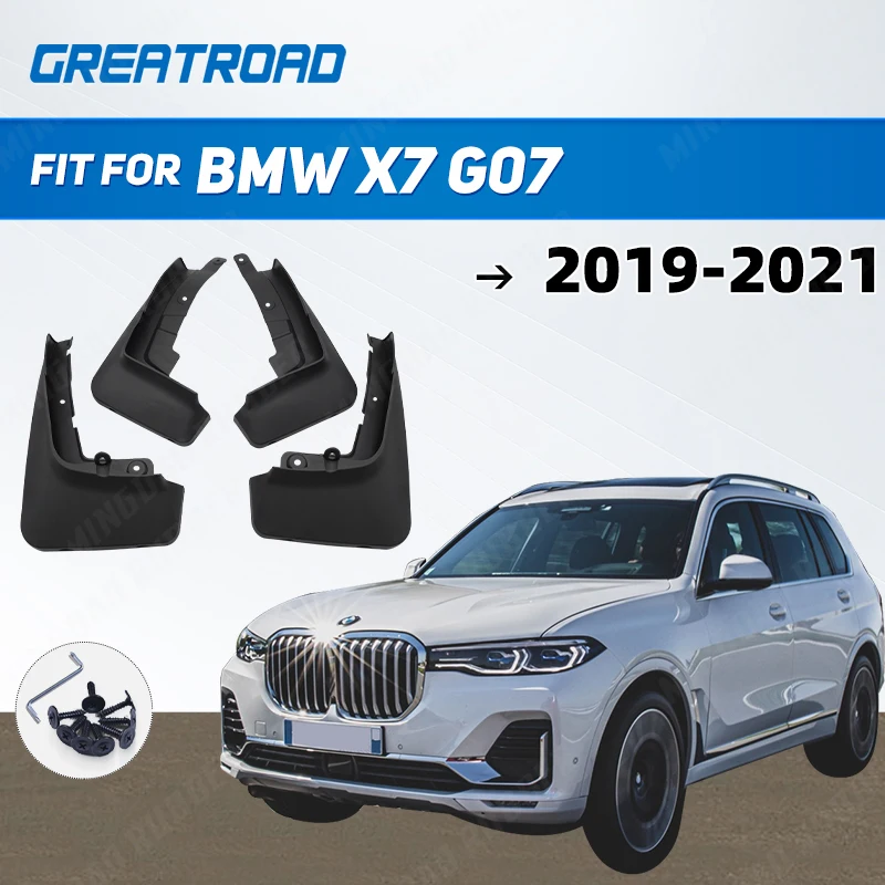 for BMW X7 G07 2019 2020 2021 Mudguards Mudflap Fender Front Rear Mud Flaps Splash Guards Rear Wheel Universal Car Accessories