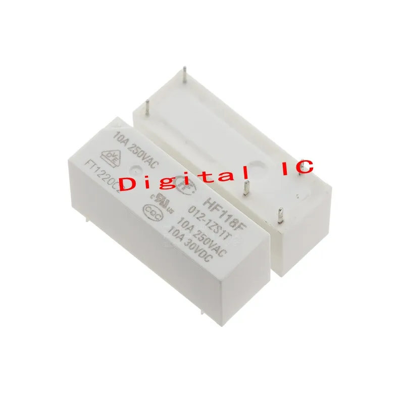 10 Pcs Nieuwe Originele HF118F 006-1ZS1 HF118F 012-1ZS1 HF118F 024-1ZS1 JQX-118 006-1ZS1 JQX-118F 012-1ZS1 JQX-118F 024-1ZS1