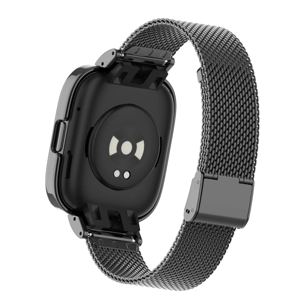 حزام ساعة من الفولاذ المقاوم للصدأ لساعة Redmi Watch 3 Active Smartwatch حزام معدني حافظة واقية لساعة Redmi 2 lite غطاء معصمه