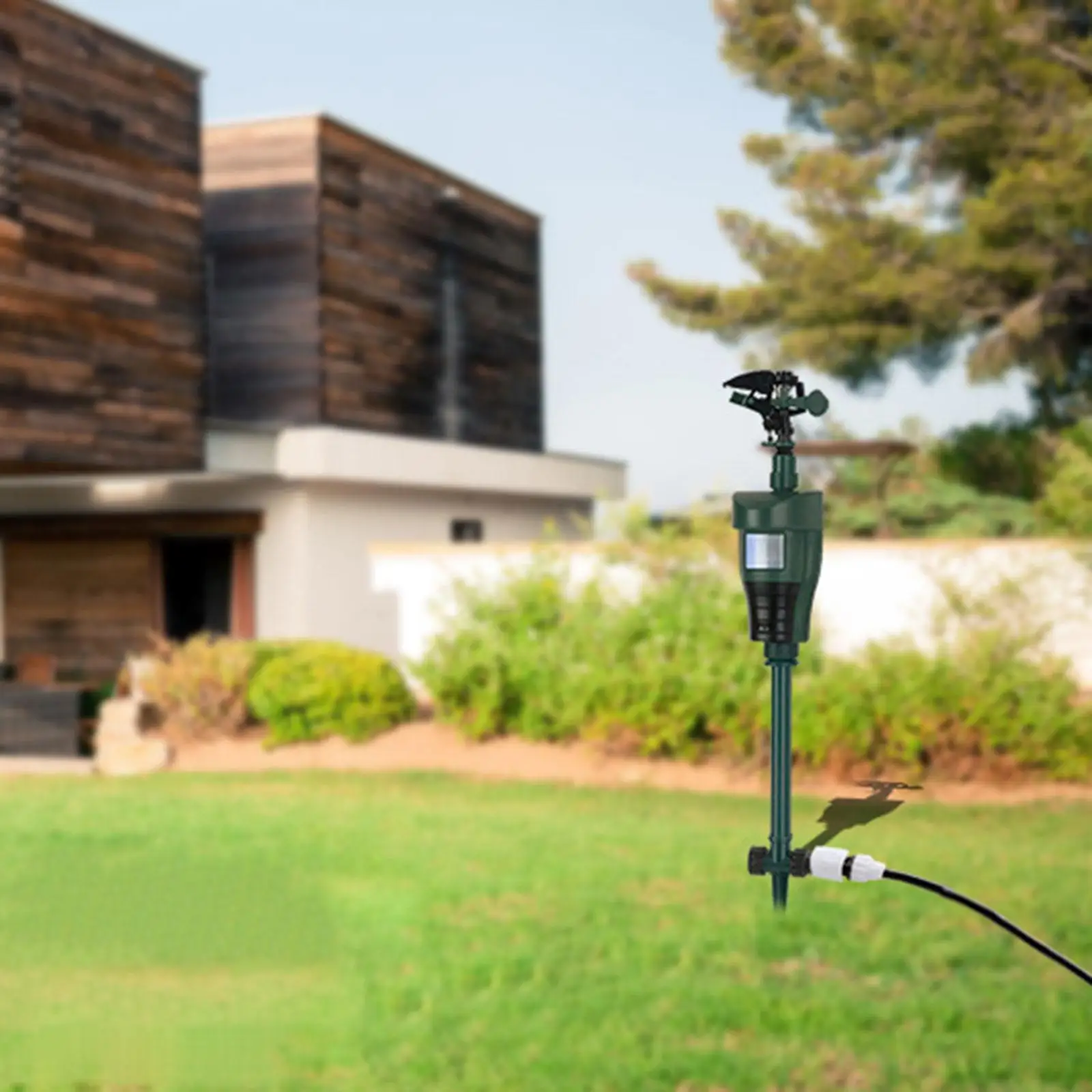 

Garden Sprayer Water Jet Animal Deterrent Motion Activated Sprinkler for Bird and Heron Control