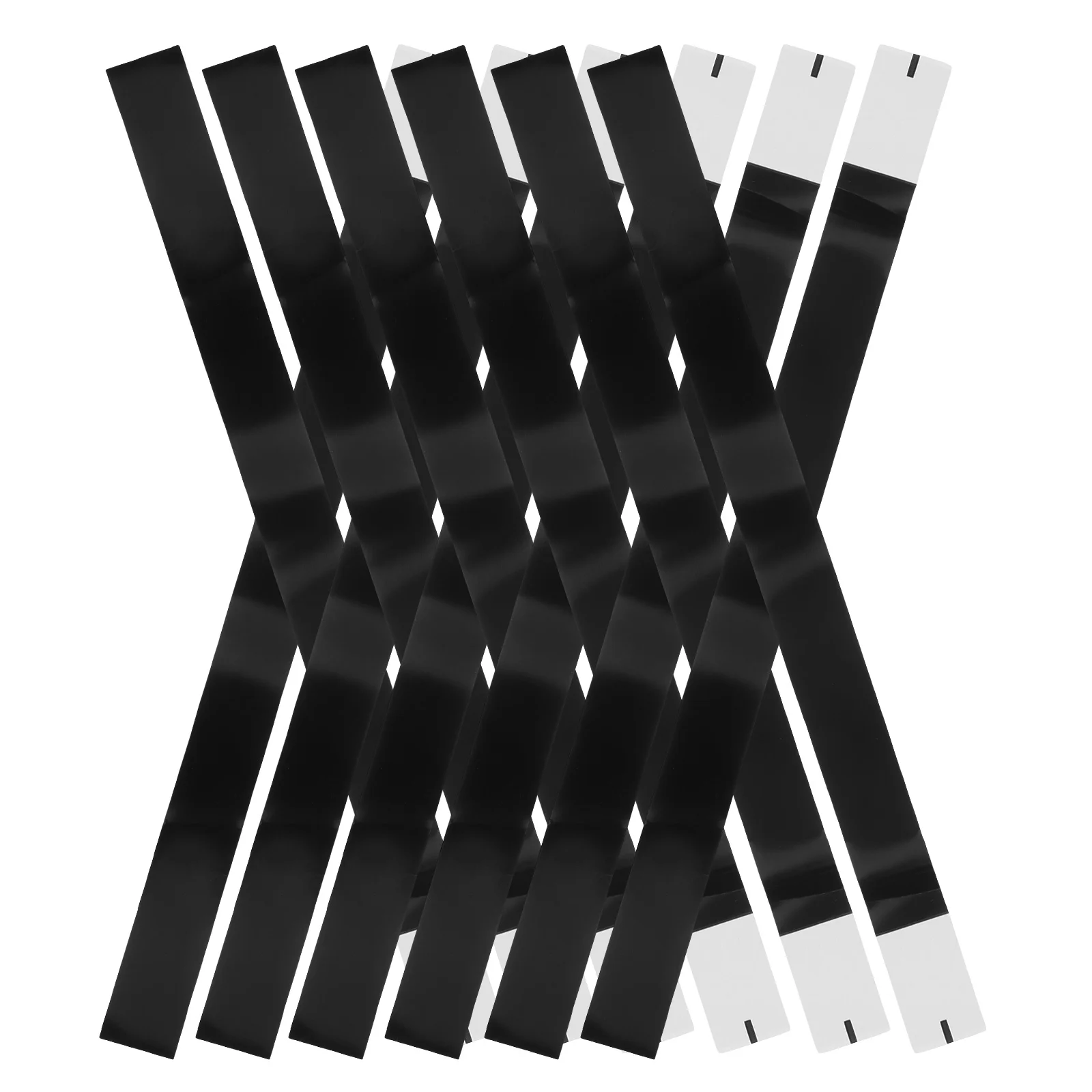 

Self-adhesive Napkin Ring Silverware Wraps Bands Paper Rings Wrapping White Wrappers Fall