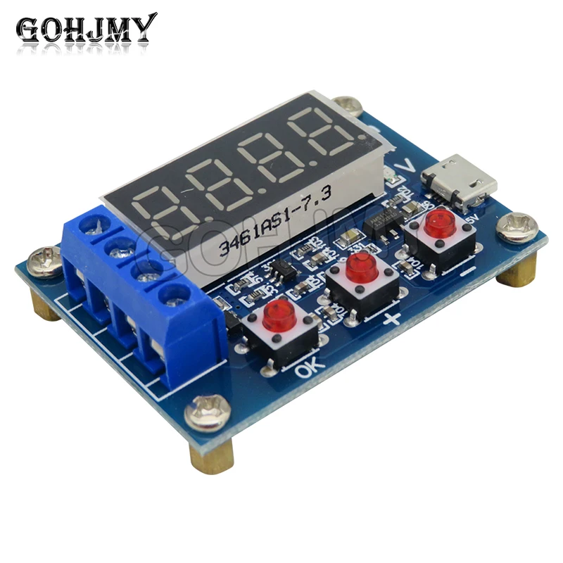 ZB2L3 Battery Capacity Tester External Load Discharge 1.2-12V Battery 18650 Capacity Test