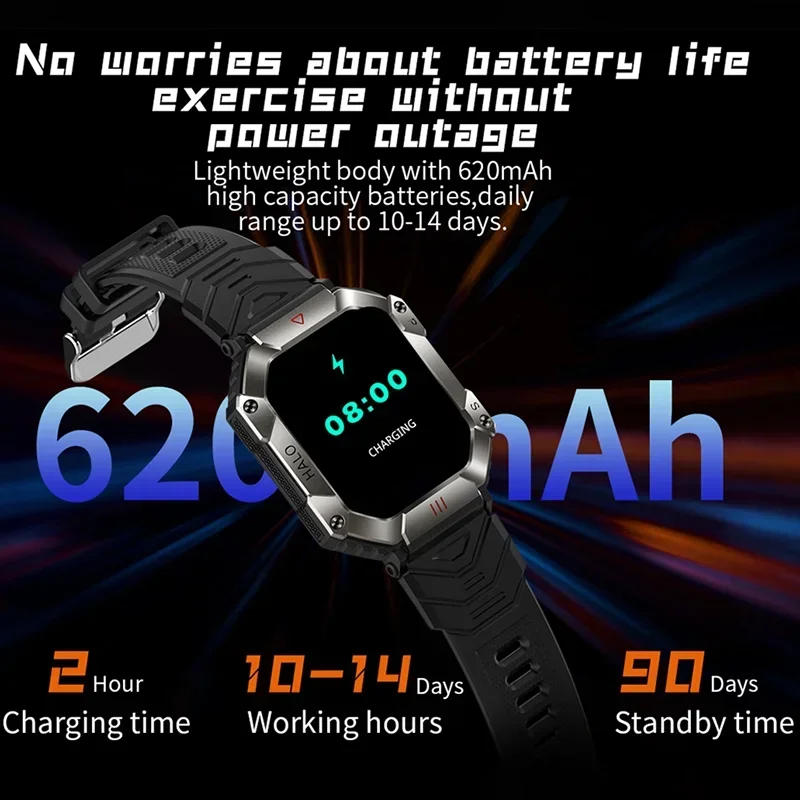 Xiaomi Mijia GPS Smartwatch Men Compass Voice Assistant Heart Rate Monitoring Bluetooth Call Sports Fitness Waterproof Men Watch - Image 5