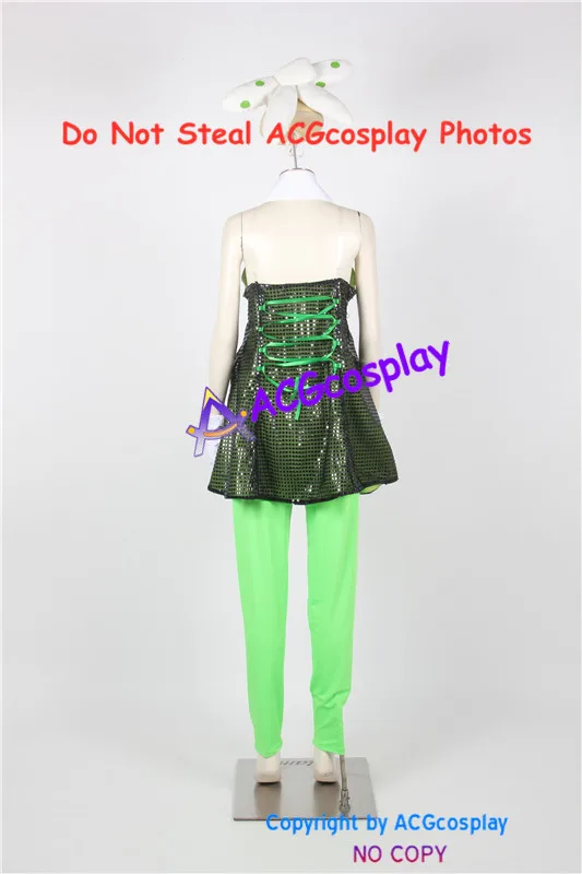 Splatoon Marie Cosplay Costume with Headgear view 3