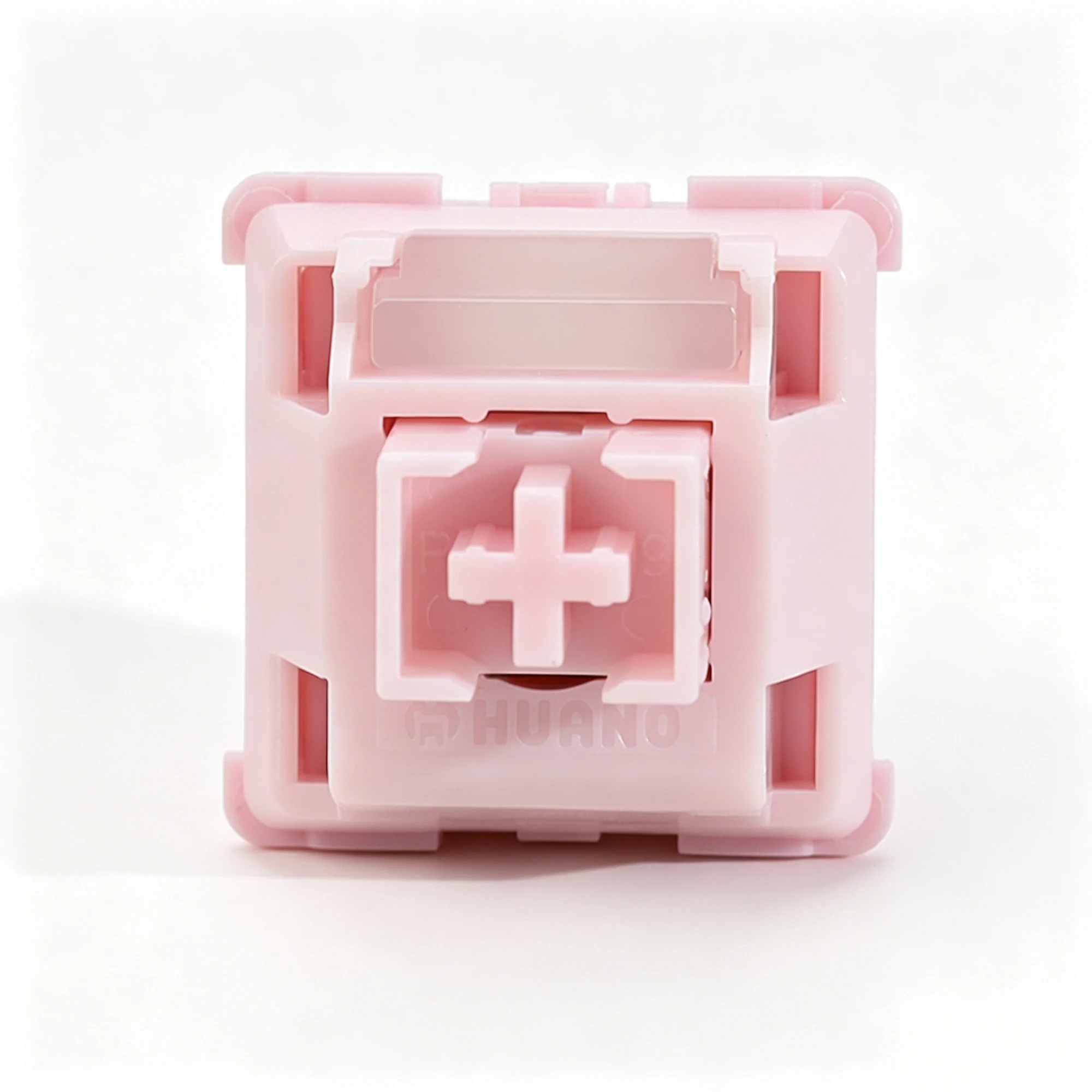 HUANO Sakura V2 V3 Switch Pink 35gf 42gf 5Pin Linear Creamy Switches For Custom DIY 60% Gaming Mechanical Keyboard POK POM PA66 image 6