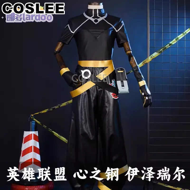 

COSLEE Game LOL Ezreal The Prodigal Explorer Fashion Uniform Cosplay Costume Halloween Carnival Party Outfit Men XS-XXL New