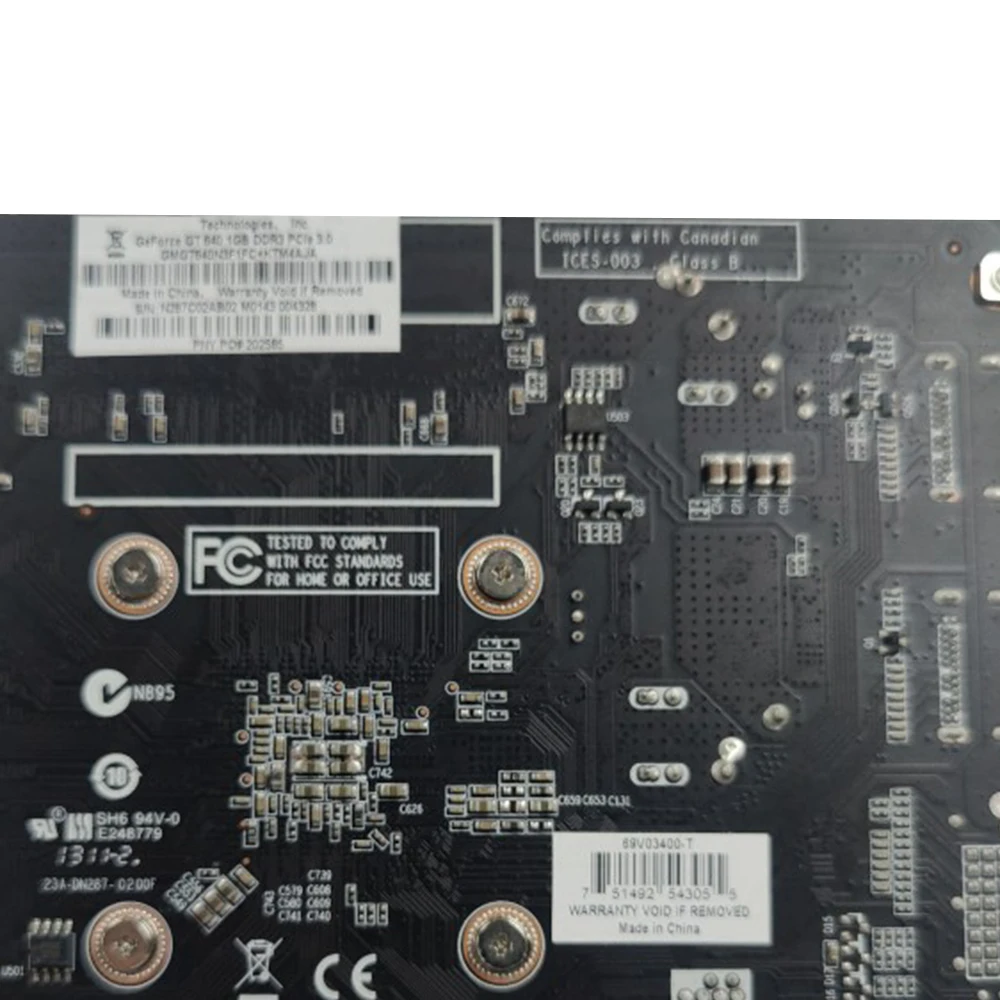 Used GeForce GT640 for S1000 S2000 VI BE TR RM Ultrasound Medical Graphics Card 1GB DDR3 PCIe 3.0 Video Card